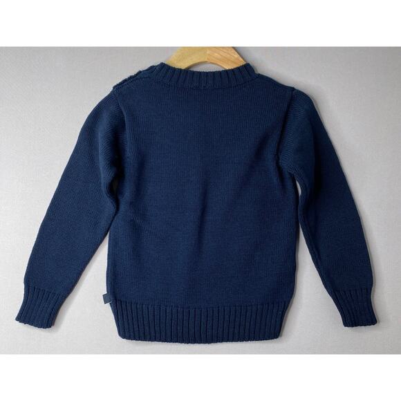 Bella Bliss Navy Blue Equestrian Hunter Pullover Sweater NWT Boy Girl 2 Yrs - Picture 3 of 4